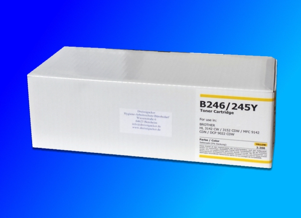 Alternativ Toner B246M yellow ersetzt TN242/TN246